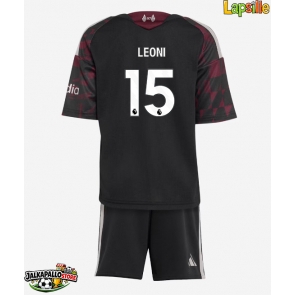 Liverpool Giovanni Leoni #15 Kolmaspaita Lapsille 2026-27 Lyhythihainen (+ shortsit)